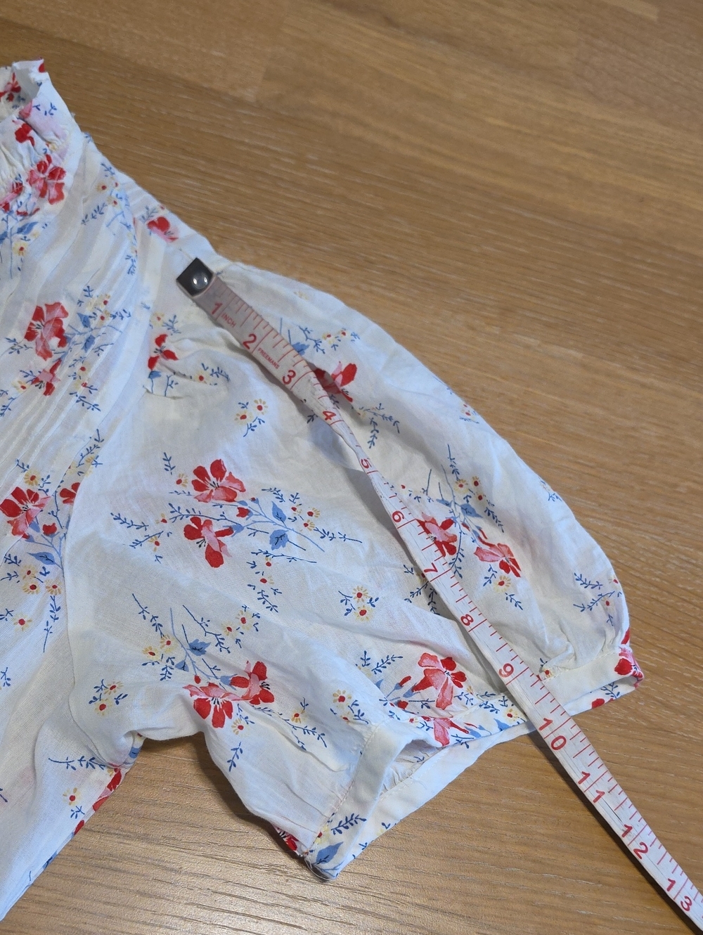 GAP X DOEN Floral MULTI  Midi Dress Short Sleeves WOMEN SIZE M NWOT - Picture 10 of 14